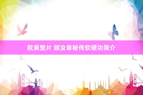 欧美整片 顾汝章秘传软硬功简介