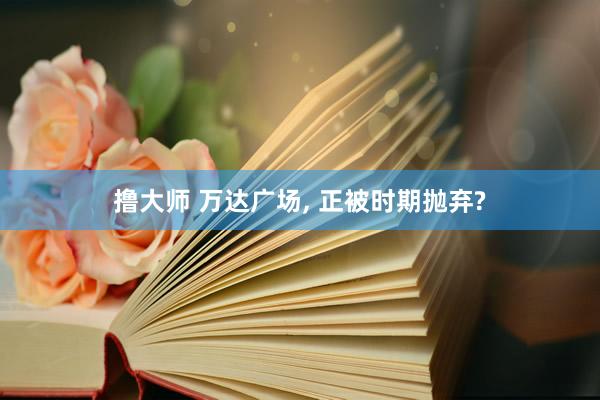 撸大师 万达广场, 正被时期抛弃?